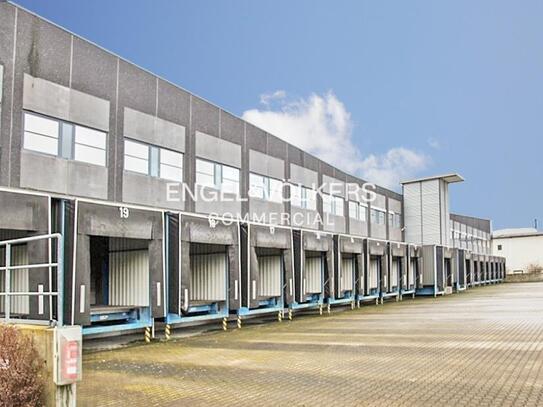 Stahlskelett Lagerhalle im zentralen Gewerbepark von Oranienburg