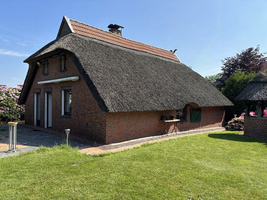 Idyllisches Reetdachhaus auf der Nordseehalbinsel Butjadingen !RESERVIERT!