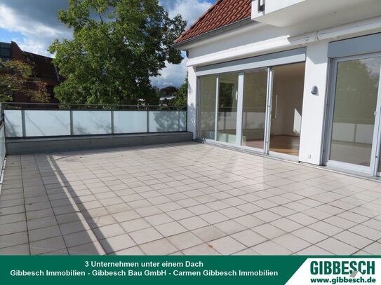 Über den Dächern von Bargteheide! Citywohnung * ca. 50 m² Dachterrasse * Fahrstuhl