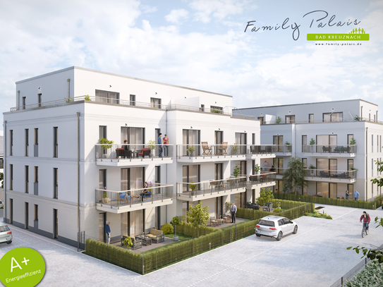 XL-Balkon I Neubau (A+) I provisionsfrei I seniorengerecht I Family Palais Bad Kreuznach