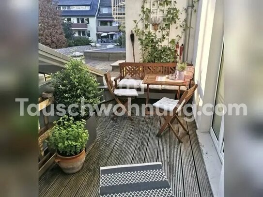 [TAUSCHWOHNUNG] 1,5 Altbauwohnung mit Balkon gg gleich große o. größere Whg