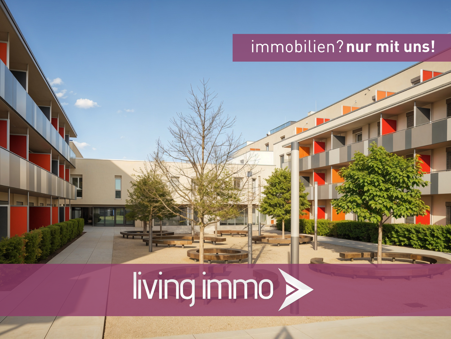 Studentenapartment mit Dachterrasse und Blick ins Grüne in München-Freimann