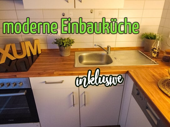 Familienwohnung mit moderner Einbauküche, 2 Bädern, Abstellraum und 2 Balkonen!