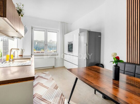 Erbpachtgrundstück! Frisch renovierte 3-Zimmer-Wohnung mit Charme & Loggia nahe Schmölderpark