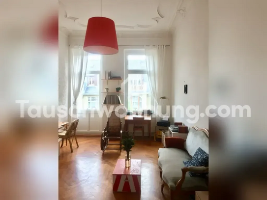 [TAUSCHWOHNUNG] Sehr schöne Altbauwohnung im Zentrum; Balkon, Parkett, Stuck