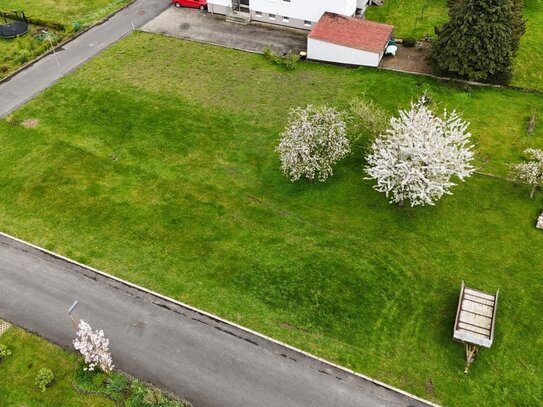 Schönes Baugrundstück in Ortsrandlage von Bad Emstal-Riede