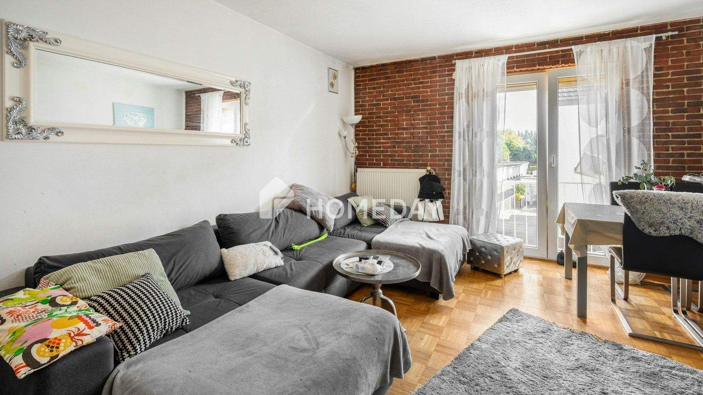 Helle 3-Zimmer-Wohnung mit Balkon, Garage und Tageslichtbad