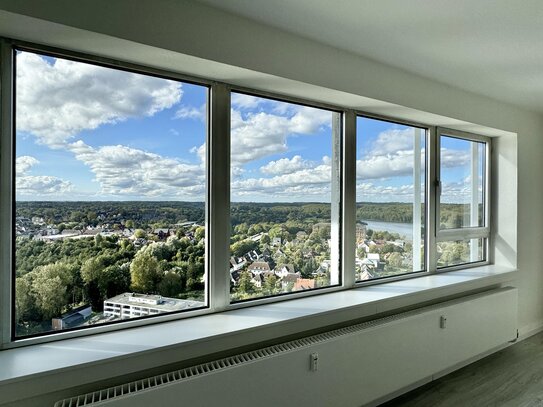 Erstbezug nach Modernisierung! 1-Zimmer-Apartment im Wikingturm im 24. OG