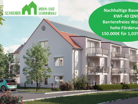 Exklusive 2-Zimmer-Wohnungen mit Südbalkon in bester Lage (Whg 7)