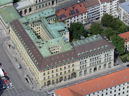 Büro bei der Staatsregierung