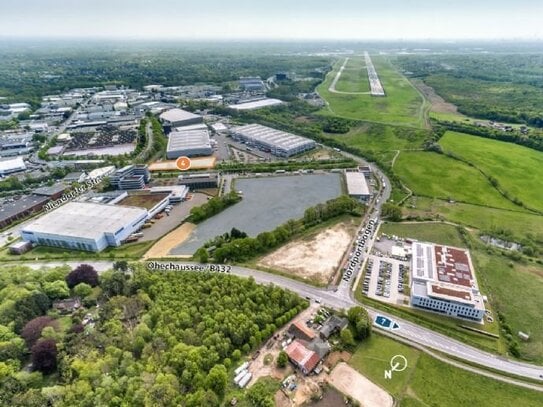 NORDPORT - Gewerbegrundstück direkt am Airport Hamburg, Fläche 4 im B 245