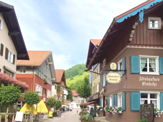 Attraktives Erdgeschoss-Apartment (Ferienwohnung) in Toplage von Oberstaufen