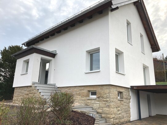 Hochwertiges Einfamilienhaus mit großem Grundstück und unverbaubarem Blick zwischen Gera und Jena - Kraftsdorf