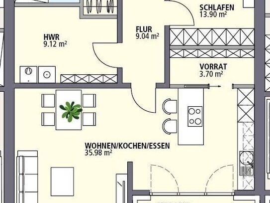 Hochwertige Ausstattung und ernergiesparende Technik - Neubau einer barriefreien Bungalow-Anlage