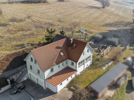 Sebnitz: Hier ist alles denkbar- großzügiges Haus mit Fernblick mitten in der Sächsischen Schweiz