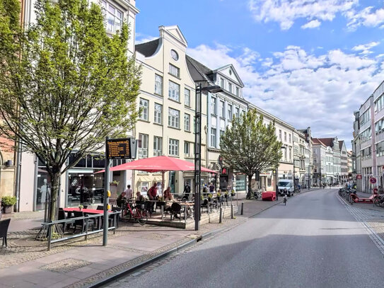 Attraktive Gewerbefläche am Zulauf der Lübecker Fußgängerzone