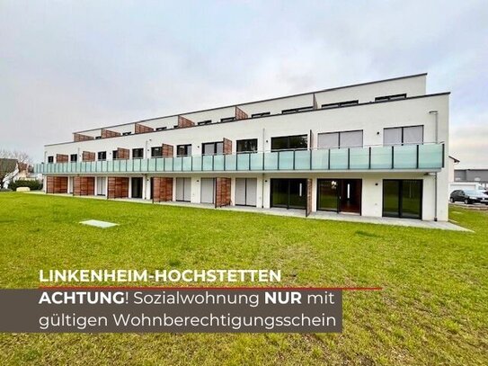 Achtung! Sozialwohnung NUR mit Wohnberechtigungsschein - ab sofort in Linkenheim-Hochstetten!