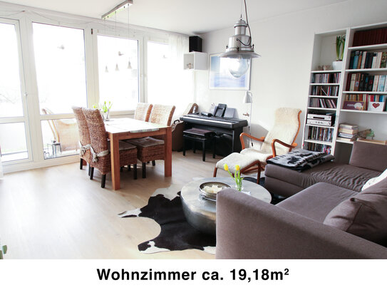 Schöne, modernisierte, lichtdurchflutete und gut vermietete 2-Zimmerwohnung