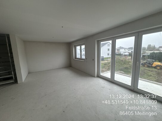 BEZUGFERTIG April 2025 Neubau 4 ZKB 109 m² mit Balkon und Dachterrasse, 2 tes Bad/WC, Neubau KFW 40, Wärmepumpe