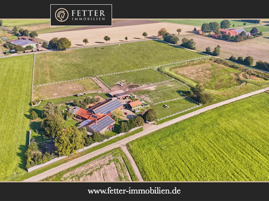 Idyllische Hofstelle in Brockum im Landkreis Diepholz mit privater Pferdehaltung!