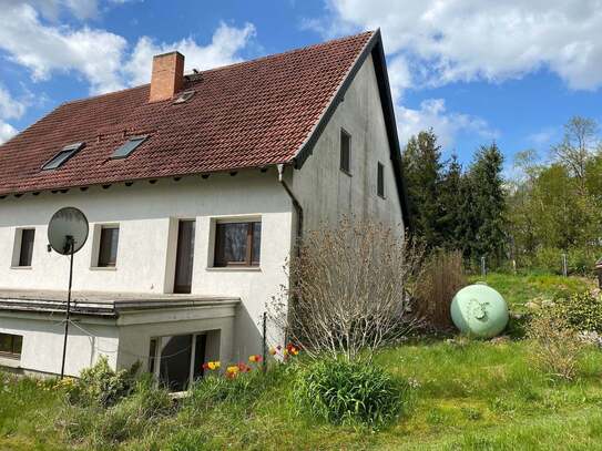 Doppelhaushälfte mit Garten in Hähnichen