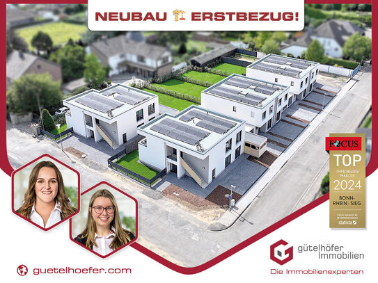 Erstbezug! Energieeffiziente 126m² Vierraumwohnung mit Garten, Einbauküche & Stellplatz in Straßfeld