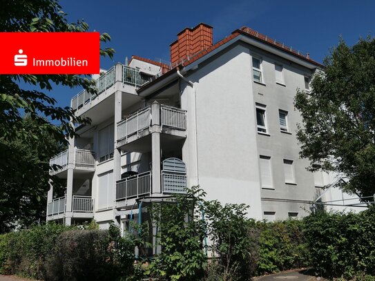 Helle, schicke 2-3-Zimmer - DG-Wohnung mit Galerie, Balkon und 2 Tiefgaragen-Plätzen