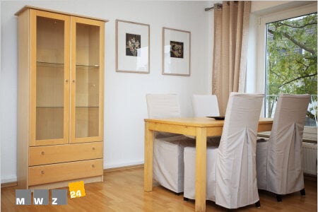 Komplett möbliert / Furnished accommodation in: Flingern Süd. Ansprechend eingerichtete 2 Zimmer