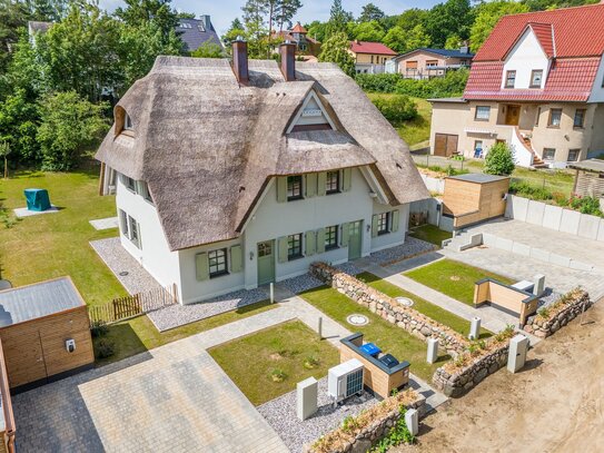 Exklusive Doppelhaushälfte in idyllischer, grüner und angenehm ruhiger Lage von Bansin - Haus 3