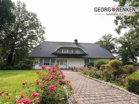 Gnarrenburg - Karlshöfen | Schönes, großzügiges, stilvolles, freistehendes Einfamilienhaus mit großer Terrasse und eine…