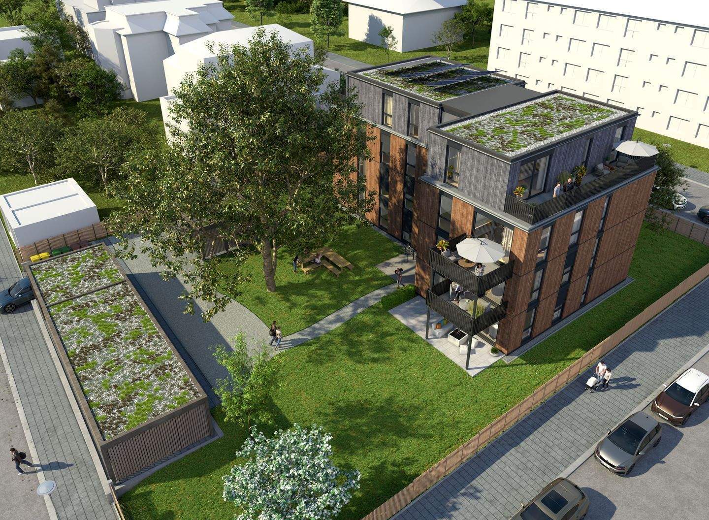 Moderne 3-Zimmer Wohnung mit gr. Dachterrasse in Dresden