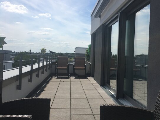 Penthouse 3-Zi-WOHNUNG mit sonniger Terrasse in Wiesbaden Toplage - modernes Design, hochwertige Ausstattung