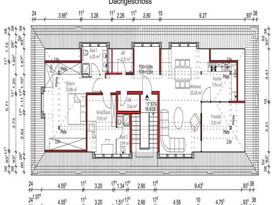 Kernsanierung! Großzügige Dachterrassenwohnung in Top Lage