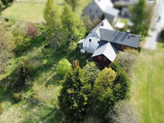 Idyllisch wohnen zwischen Wäldern und Wiesen!