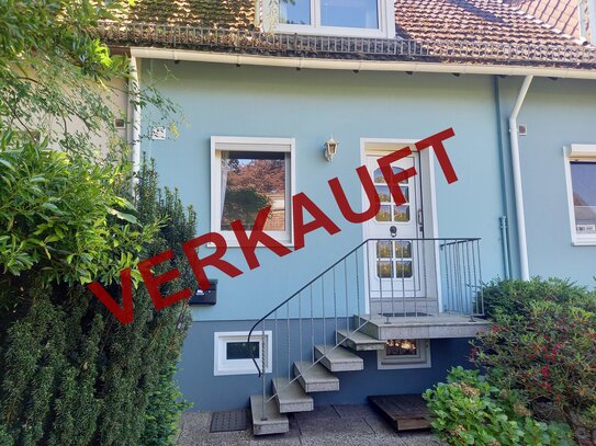 TOP ANGEBOT ideal für die kleine Familie ! Schnuckeliges Reihenhaus mit Südwestgarten in ruhiger Seitenstraße