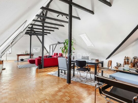 Lister Platz! Maisonettewohnung mit Dachterrasse und Stellplatz