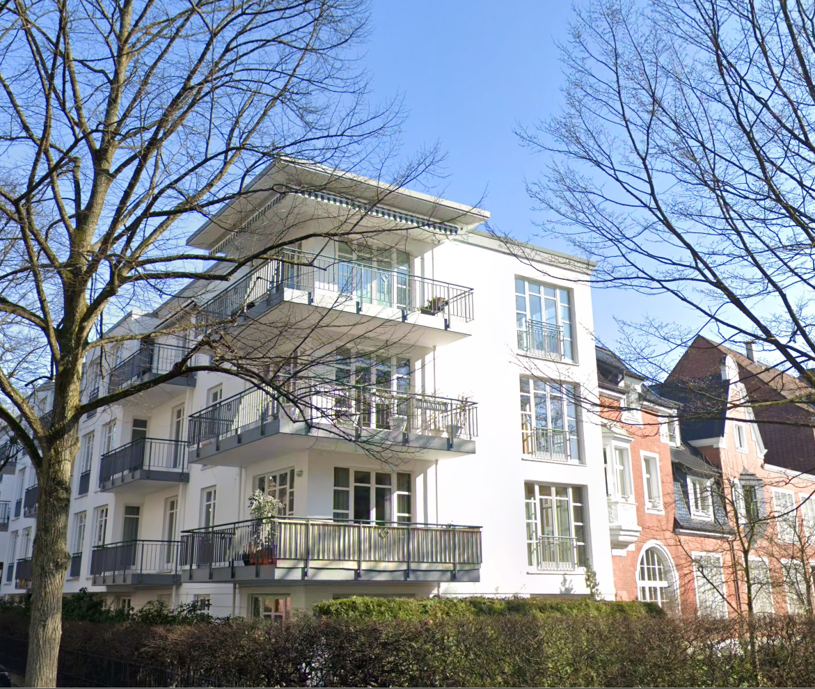 Exklusive 2-Zimmer-Wohnung in Eppendorf mit Terrasse u. Tiefgaragenstellplatz