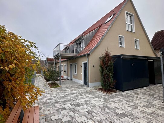 Moderne Maisonette-Wohnung im fränkischen Seenland