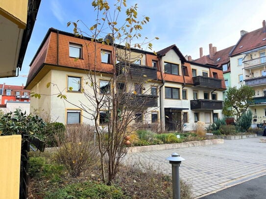 Geräumige 1-Zimmer-Wohnung * großer Balkon * ruhige Stadtlage