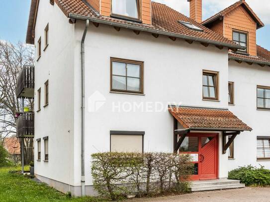 Attraktive 2-Zimmer-Wohnung mit Balkon und Gartennutzung in Eischleben
