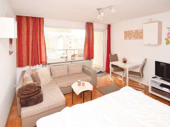 Helle 1-Zimmer-Eigentumswohnung mit Balkon und PKW-Stellplatz...