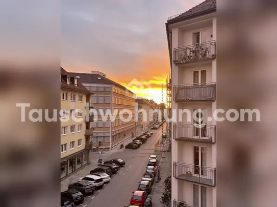 [TAUSCHWOHNUNG] Helle 3-Zimmer-Wohnung mit Balkon in Top-Lage (Maxvorstadt)
