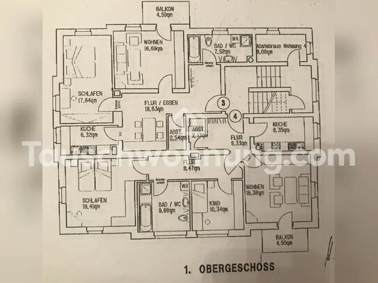 [TAUSCHWOHNUNG] Elbnahe 3 Raum Wohnung mit Balkon