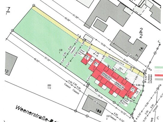 Projektierter Neubau mit 3 WE!