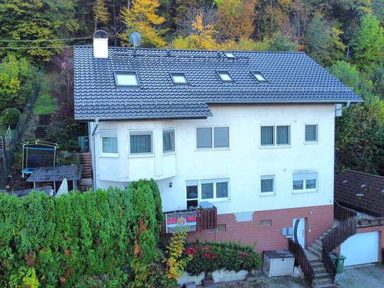 Energieoptimiertes und vielseitig nutzbares Ein- bis Dreifamilienhaus in ruhiger Ortsrandlage!