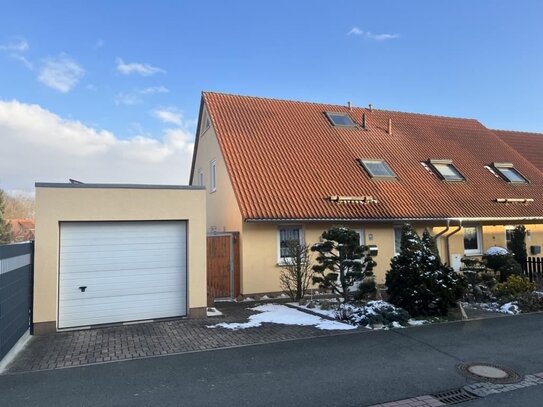 Schönes Reihenendhaus mit Garage in Gera-Hermsdorf