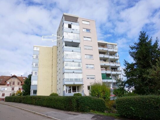 Geräumige 3-Zimmer-Wohnung mit sonnigem Balkon und herrlichem Ausblick