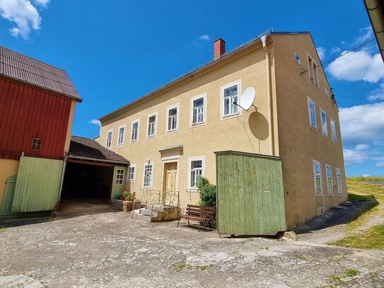 Vierseitenhof | Bauernhaus | Bauernhof | 01737 Oberhermsdorf