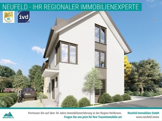 Doppelhaushälfte mit Perspektive: Bestehende Einheit und Neubauplanung in Bad Friedrichshall