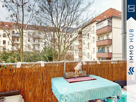 ++ Direkt am Mariannenpark - 3-Zimmer-Wohnung mit Westbalkon ++